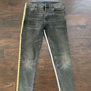ASOS Men's Denim Jeans Slim Tall or Long size 32 x 36 in inseam Grey or Gray